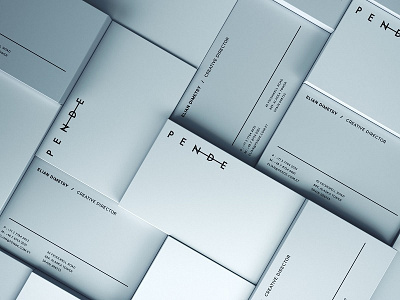 Vertical and Horizontal Business Card Mockup