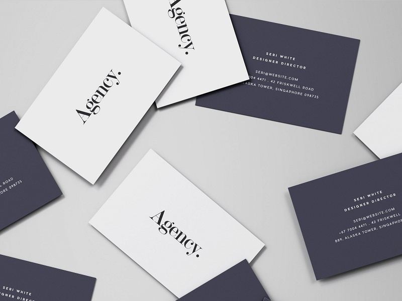 Business Card Mockup - Spread by Graphic Pear on Dribbble