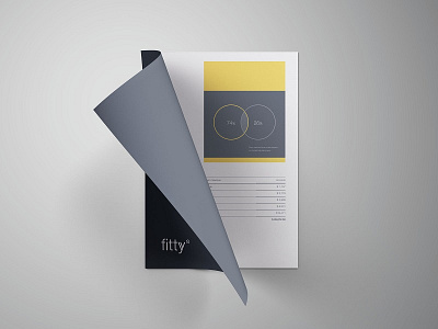 Curled A4 Paper Mockup - PSD