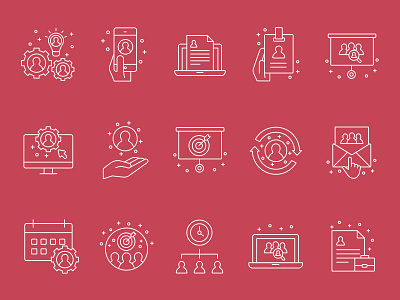 Human Resources Icons Part 03