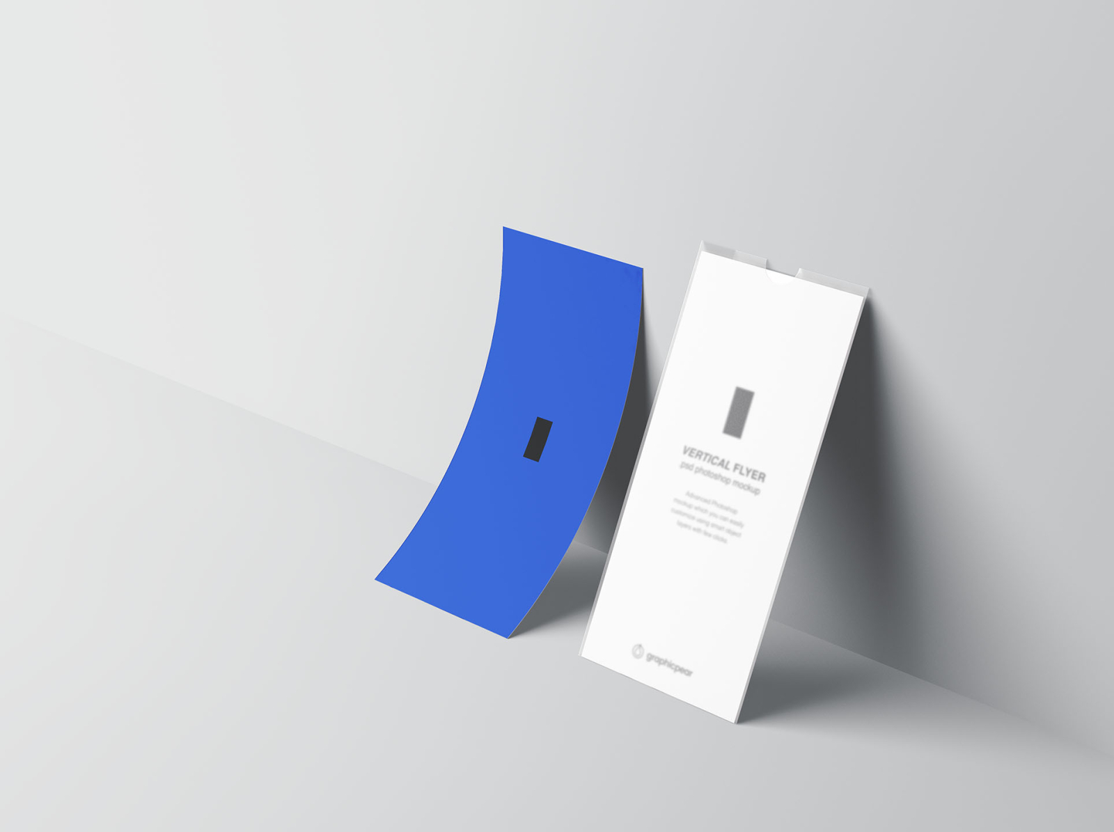 Download Vertical Leaflet Mockup by Graphic Pear on Dribbble