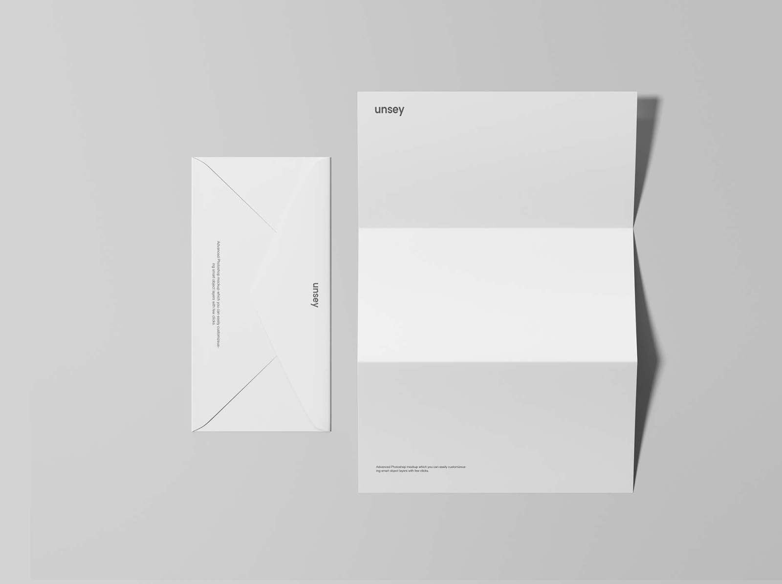 Download Letterhead Envelope Mockup by Graphic Pear on Dribbble