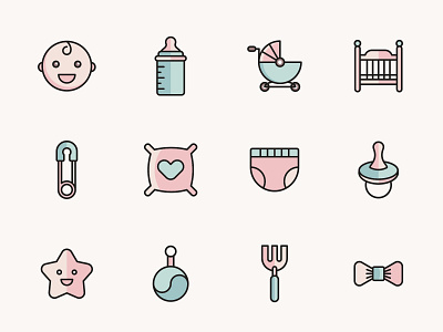 Baby Vector Icons – Part 02 baby icons baby vectors design download free free download freebie graphicpear icon design iconography icons icons design icons pack iconset illustration vector vectors download