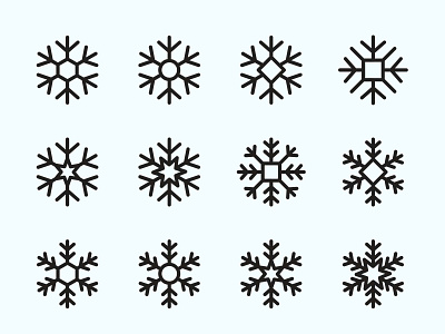 Snowflake Vector Icons – Part 01 ai ai download download free download freebie graphicpear icon design icons icons pack icons set icons vectors illustrator illustrator download snowflake snowflakes vectors vectors download winter