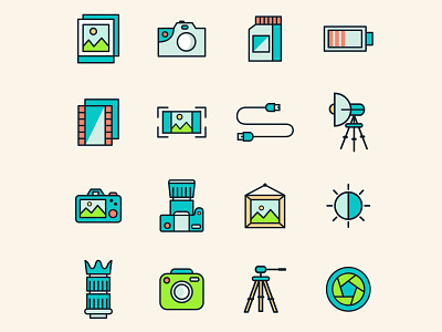 Photography Vector Icons download free download freebie graphicpear icons icons design icons download icons pack icons set illustrator photography photography icons photography vectors vectors download