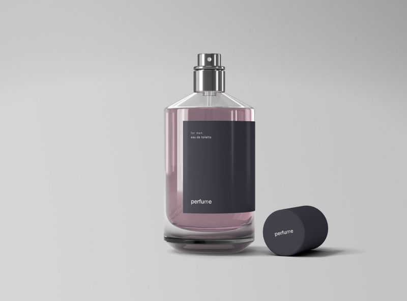 Download Classic Perfume Mockup 1536x1075 by Graphic Pear on Dribbble