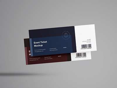 Download Ticket Psd Designs Themes Templates And Downloadable Graphic Elements On Dribbble