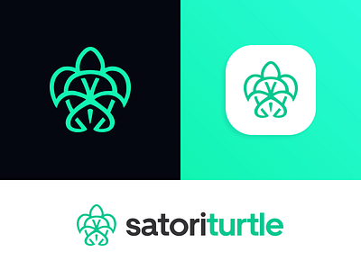 🐢 SatoriTurtle Logo Branding