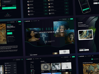 Product Design — SatoriTurtle app creative dark design product responsive ui ux website