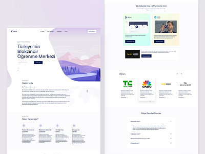 LunaDao Landing Page clean design hero home landing ui ux webflow website