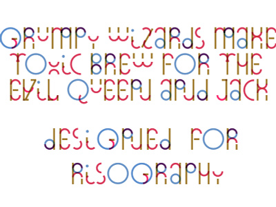 Portfolio Typeface colour type type design typeface typography
