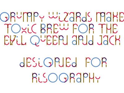 Portfolio Typeface