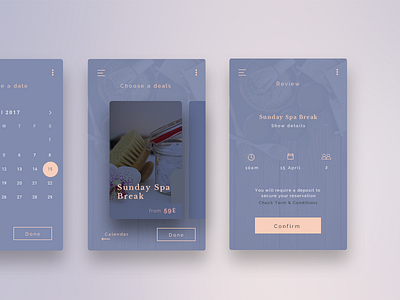 Daily Ui Challenge #054 - Confirm Reservation