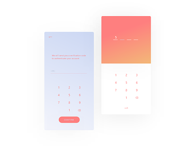 Daily Ui Challenge #111 - Verification Code