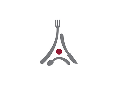 Eiffel Tower cook food fork france knife paris spoon