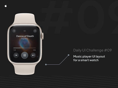Smart Watch UI ̶ Daily UI Challenge design ui vector