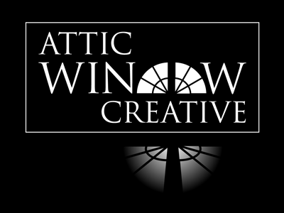 Attic Window Creative Logo amityville attic window