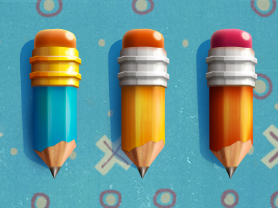 pencils game illustration pencils