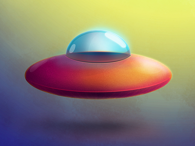 UFO - toy illustration toy ufo