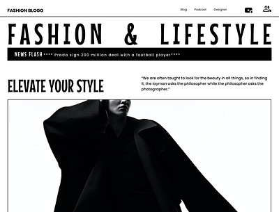 fashion blog fashion ui