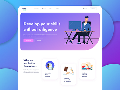 Concept For Skills Training Website