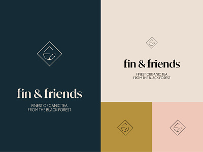 Fin&Friends Branding & Packaging abstract adobe branding brandpattern color palette design flat graphic design illustration logo vectorillustration