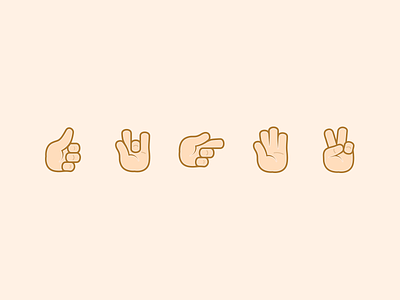 Voca Emoji Hands emoji illustration vector