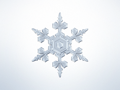 Snowflake rebound challenge illustration photoshop vector