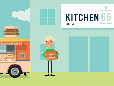 Kitchen 66 Explainer Video branding explainer explainer video food illustration