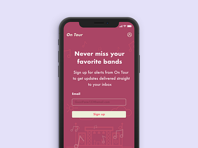 Daily UI: Sign Up