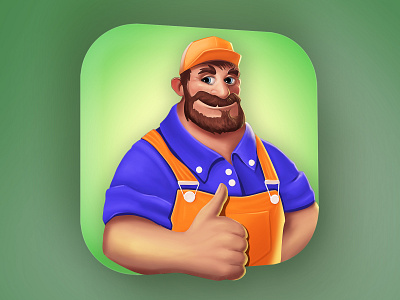 Game Icon - Character - Handyman