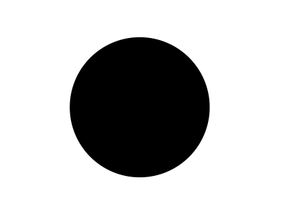 Black circle