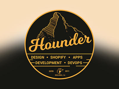 New Hounder Swag (stickers) agency merch merchandise sticker design stickers