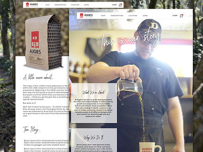 Coffee and E-Commerce: Artisan Coffee meets Artisan web