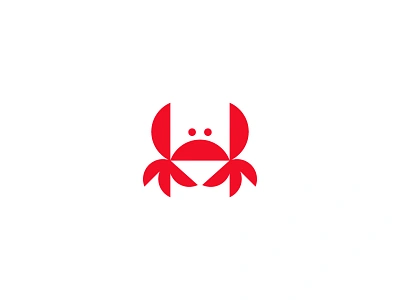 little craby bangalore character crab icon india kerala kochi little crab logo mark minimal illustration shylesh