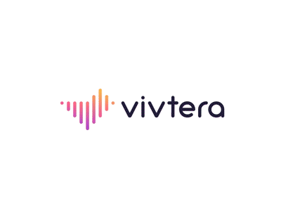 Vivtera abstract logo bangalore brand identity design finance goa india kochi shylesh technology v logo mark