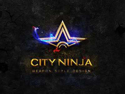 City endured business logo city cool logo mask mysterious ninja