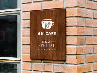 66 degree cafe logo