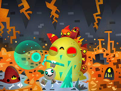 Magma Monsters Cover cover game ios magma monster splash