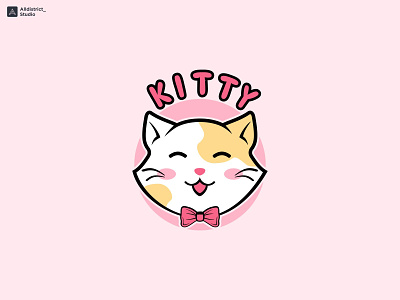 Kitty Mascot animation branding graphic design logo