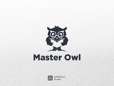 Master Owl Logo branding graphic design logo