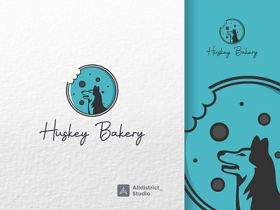 Huskey Bakery Logo branding graphic design logo