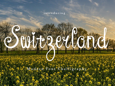 Fonts Script & Handwritten Switzerland