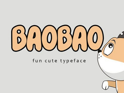 BAOBAO SCRIPT FONT