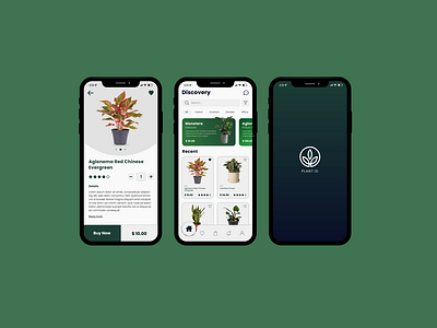 Plant shop - mobile ui design