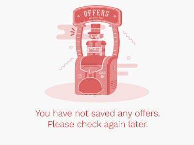 Empty State - No Offers Saved android empty state fallback illustration ios