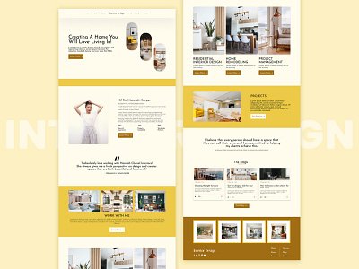 Yellow branding design ui ux