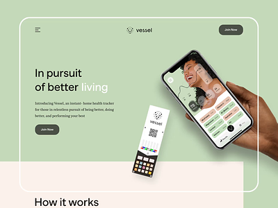 Vessel - Responsive Web Design animation awesome beautiful best clean digital flexible graphic design interactive modern responsive ui visual web