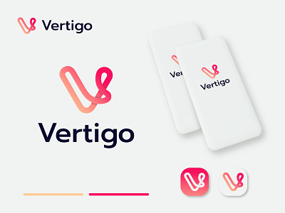 Modern V - Letter Logo Design