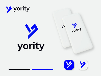 Modern Minimalist  Y - Letter Logo Design